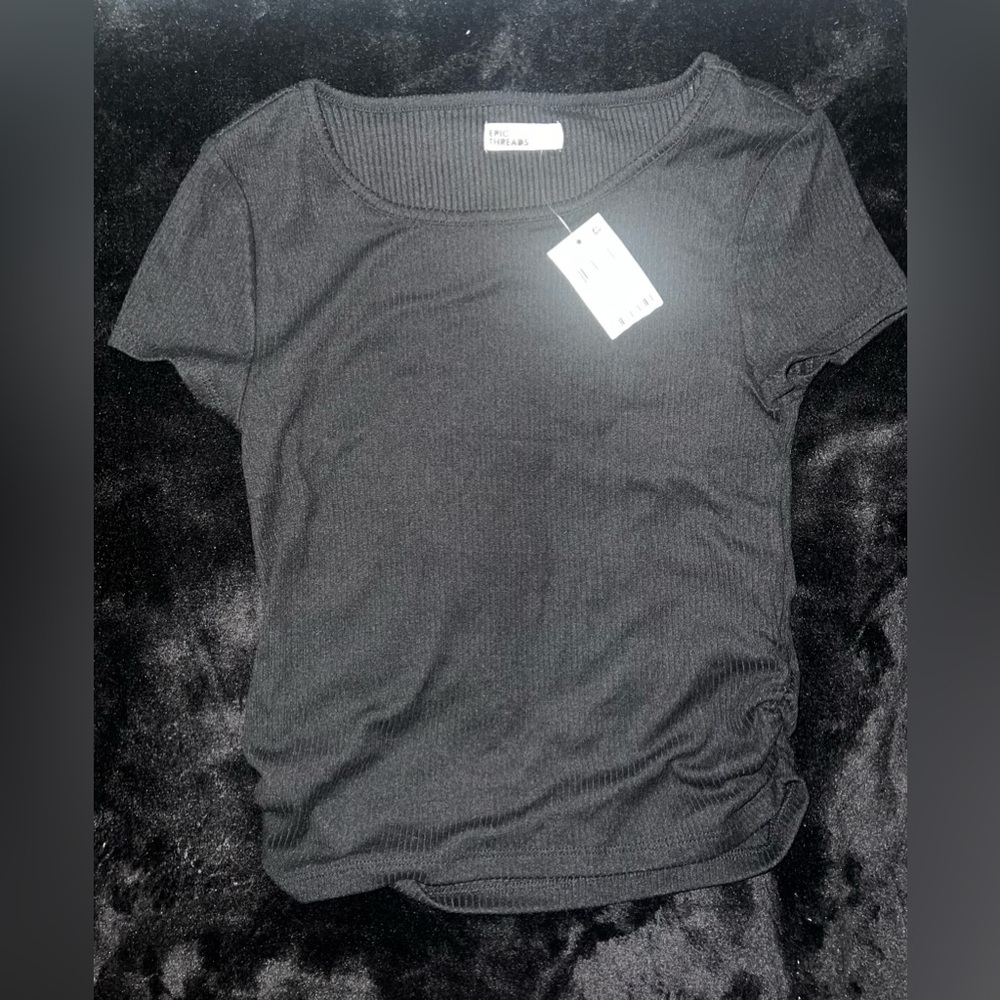 Macy’s Epic Threads Plain Black Top